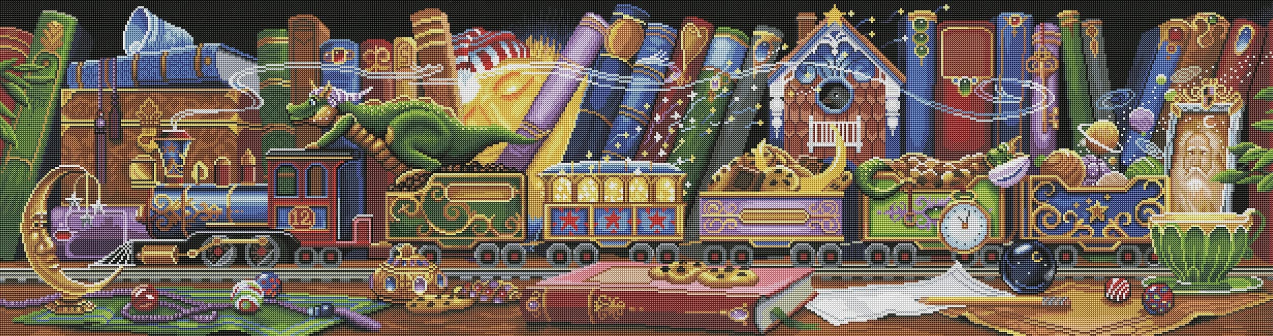 DIAMOND ART CLUB Train of Dreams : Amazon.sg: Home